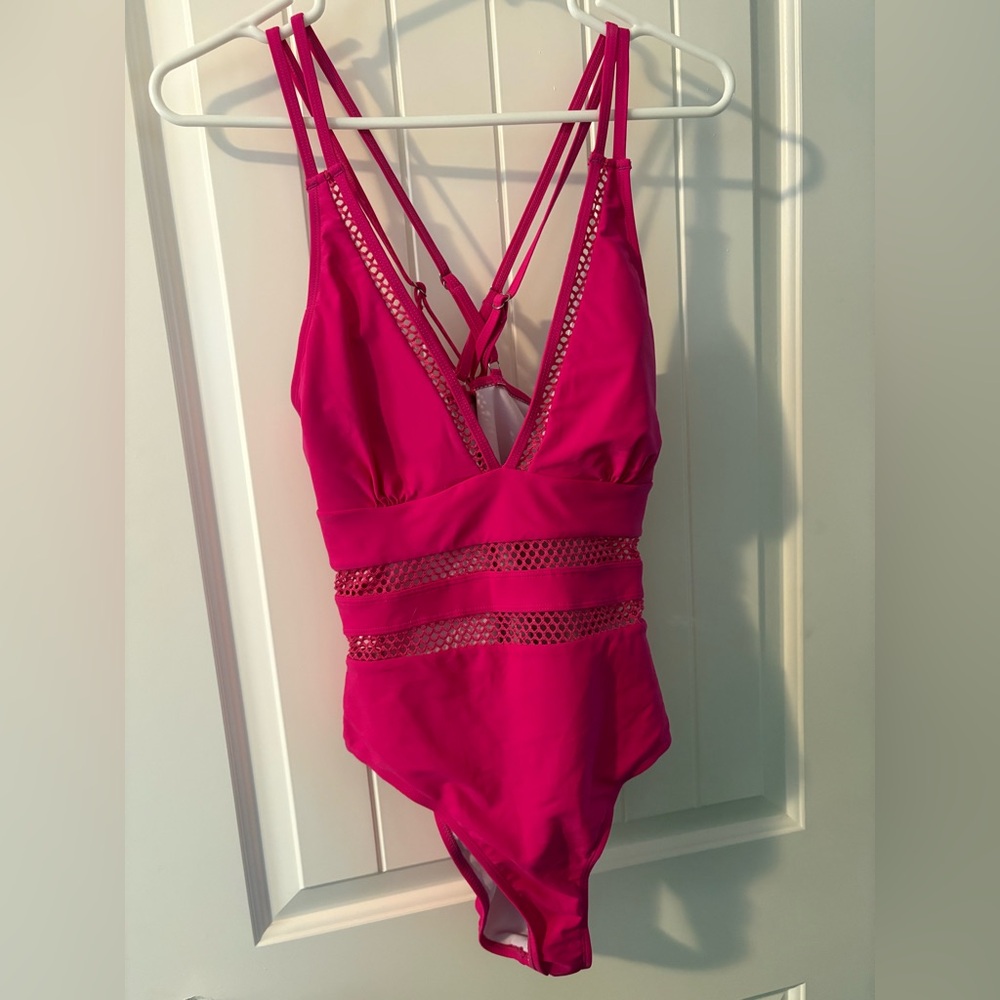 Pink Women’s One Piece Swimsuit